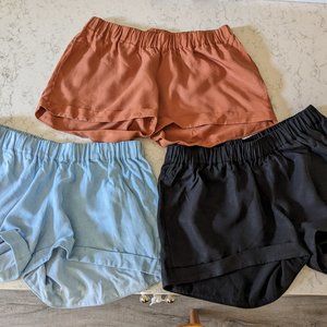 Ingrid and Isabel under belly shorts 3 pairs small